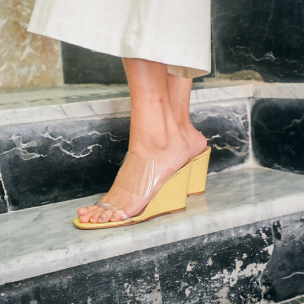 Maryam Nassir Zadeh Olympia Wedge in Sahara
